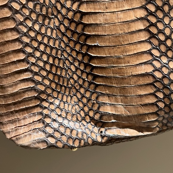 Leyla Exotic Skin Shoulder Tote - Picture 14 of 14